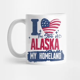 Alaska my homeland Mug
